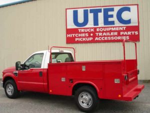 UTEC of Lafayette, Inc. truck in front of building